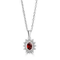 Collana Brand Donna in Acciaio Cristallo 14NK020R - 14NK020R